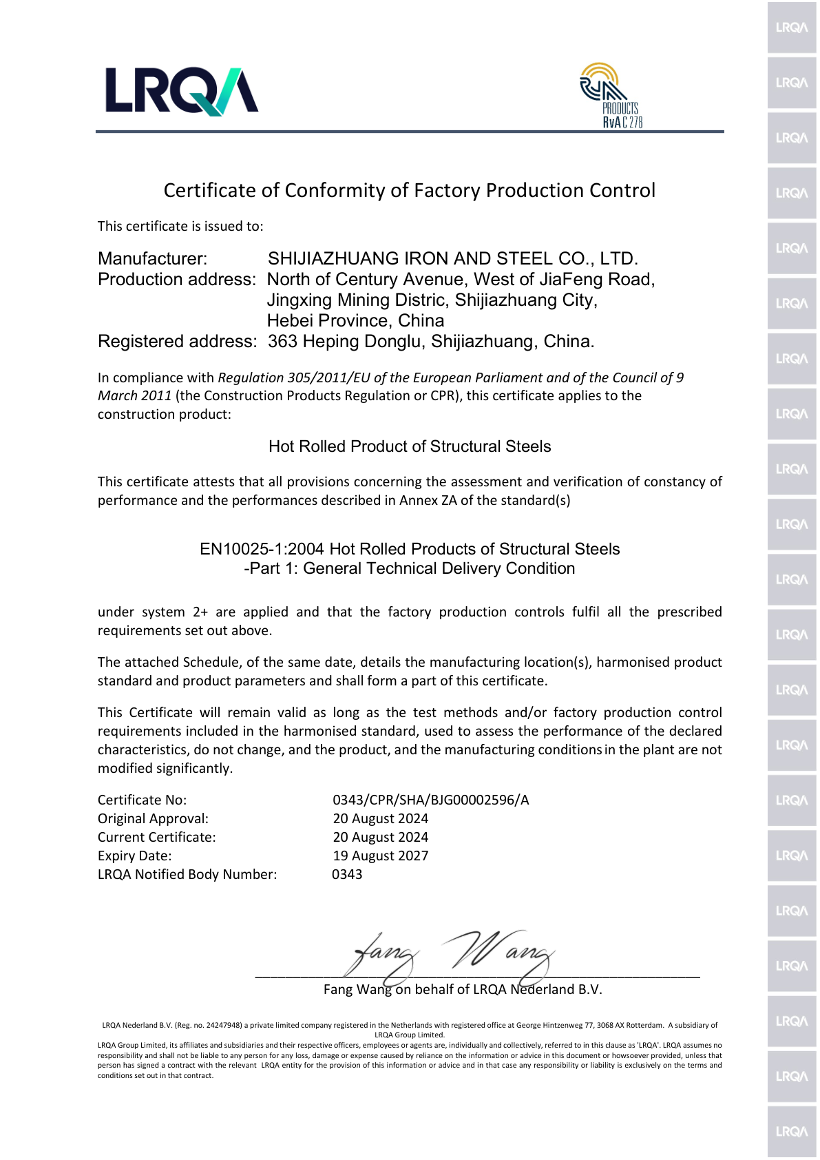 lloyd's register quality certification